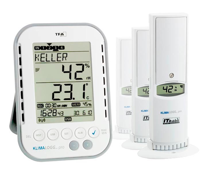 Equipamento_Termohigrómetro com 3 sondas conexão wifi Equipamento_Termohigrómetro com 3 sondas conexão wifi
