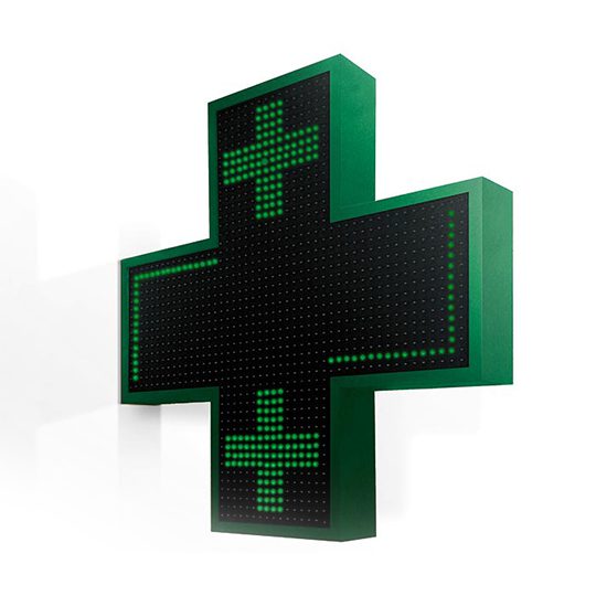 Cruz de LED para Farmácias MEDD