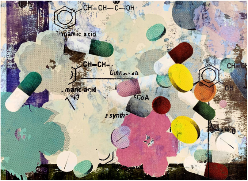 industria-farmaceutica-arte-farmácia-Taylor Smith-Life & Death Disaster in Purple-2023 industria-farmaceutica-arte-farmácia-Taylor Smith-Life & Death Disaster in Purple-2023